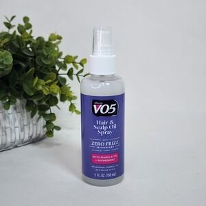 Alberto VO5 Hair & Scalp Oil Spray Zero Frizz Marula Oil & Peppermint ~ 5 fl oz